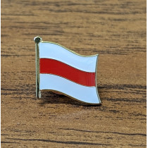 Belarus Opposition Flag Pin