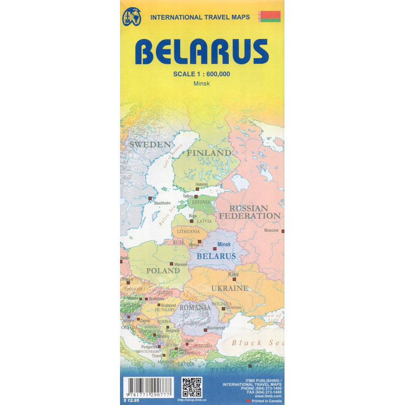 Belarus. Scale 1:600,000  Minsk