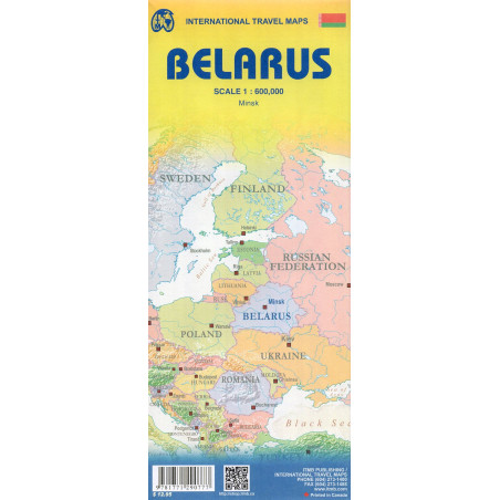 Belarus. Scale 1:600,000  Minsk
