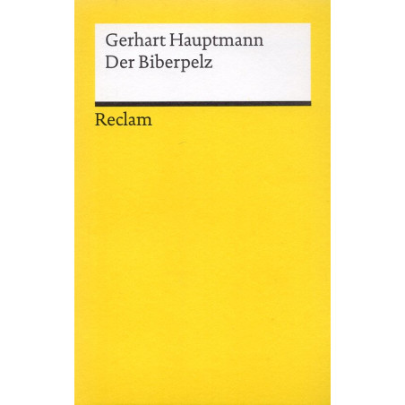 Der Biberpelz [The Beaver Pelt]