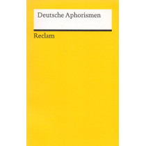 Deutsche Aphorismen [German Aphorisms]