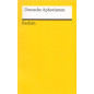 Deutsche Aphorismen
