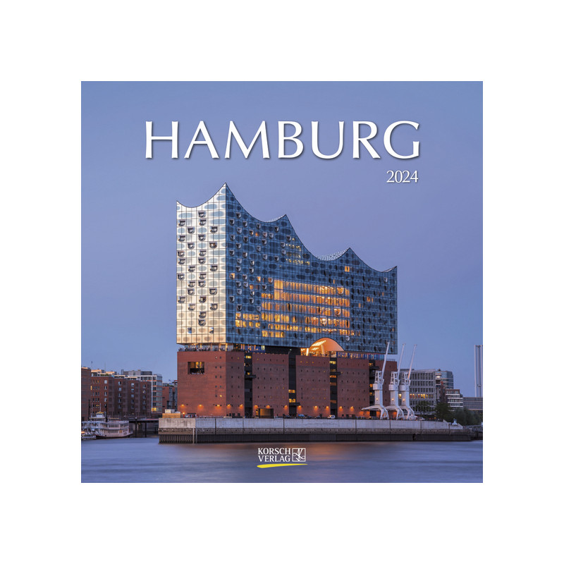 Hamburg. 2024 Calendar