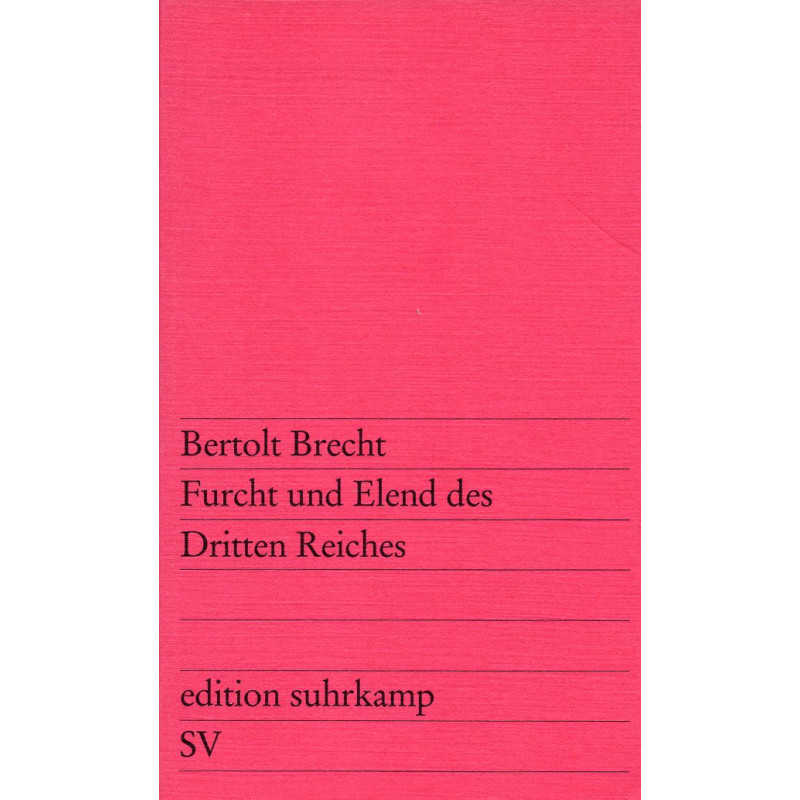 Furcht und Elend des Dritten Reiches [Fear and Misery of the Third Reich]