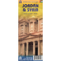 Jordan & Syria 1:610000. 1:740000