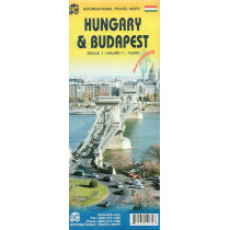 Hungary & Budapest 1:540000. 1:10000