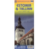 Estonia & Tallinn 1:400000. 1:8000