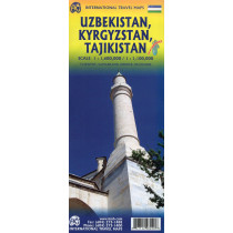 Kyrgyzstan Tajikistan & Uzbekistan 1:1100000. 1:1600000