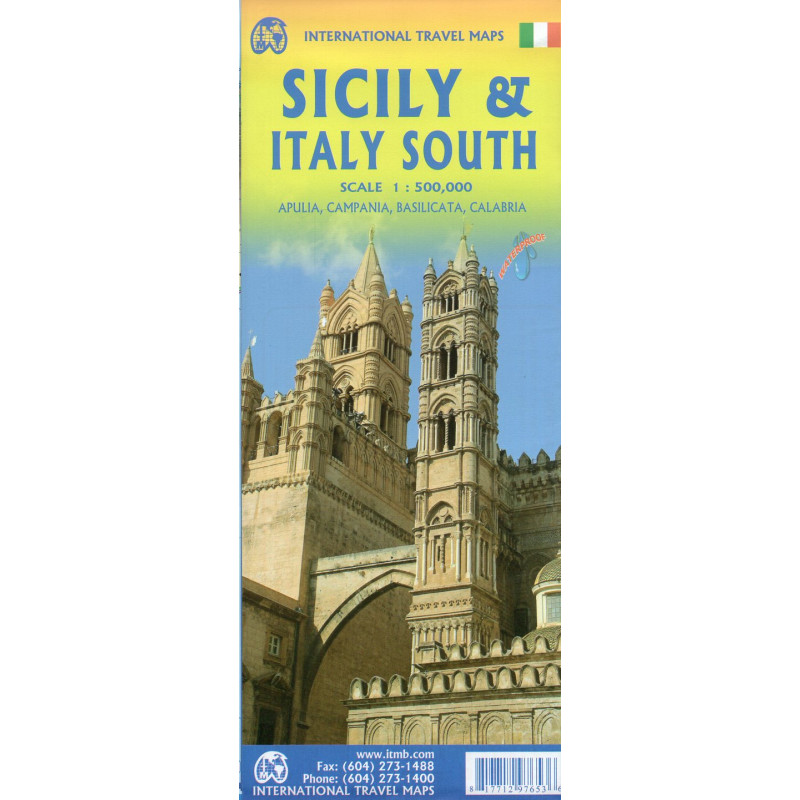Sicily & Italy South 1:500000