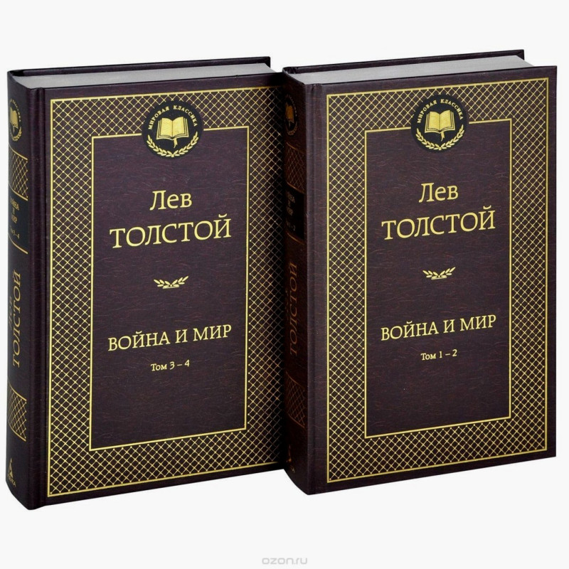 Voina i mir. 2 knigi [War and Peace. In 2 volumes]