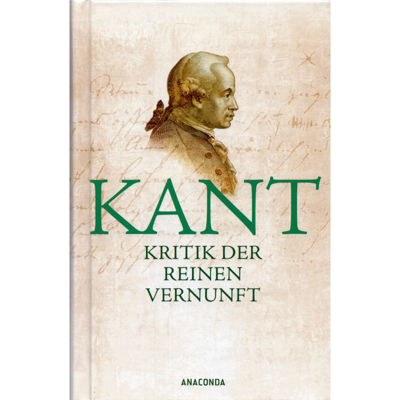 Kritik der reinen Vernunft [Critique of Pure Reason]