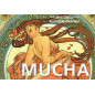 Postkarten-Set Alfons Mucha: 18 Kunstpostkarten