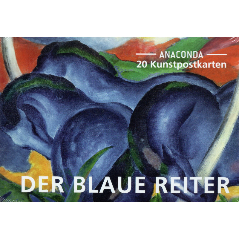 Postkarten-Set Der Blaue Reiter: 20 Kunstpostkarten