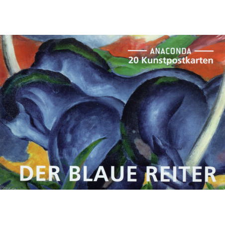 Postkarten-Set Der Blaue Reiter: 20 Kunstpostkarten
