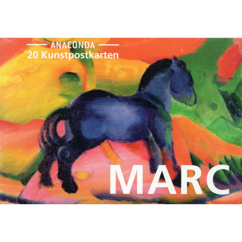 Postkarten-Set Franz Marc: 20 Kunstpostkarten