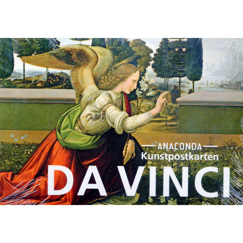 Postkarten-Set Leonardo da Vinci: 18 Kunstpostkarten