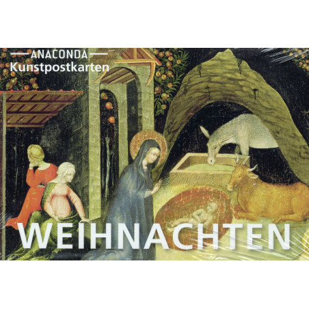 Postkarten-Set Weihnachten: 18 Kunstpostkarten