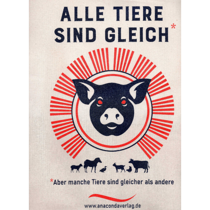 Cloth shopping bag Animal Farm
