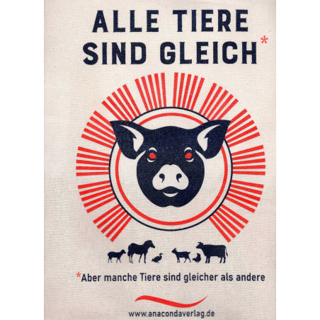 Cloth shopping bag Animal Farm