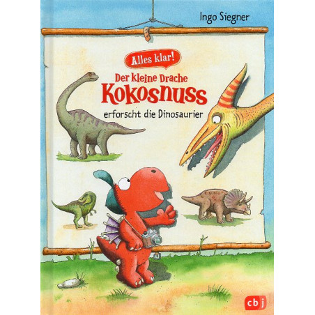 Der kleine Drache Kokosnuss erforscht die Dinosaurier [The little dragon Coconut explores the dinosaurs]