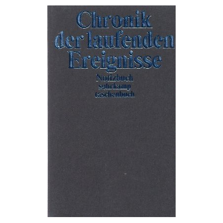 Chronik der laufenden Ereignisse. Notizbuch [Blank Journal]