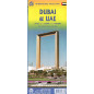 Dubai & UAE. Travel Map. 1:14000 and 1:700000