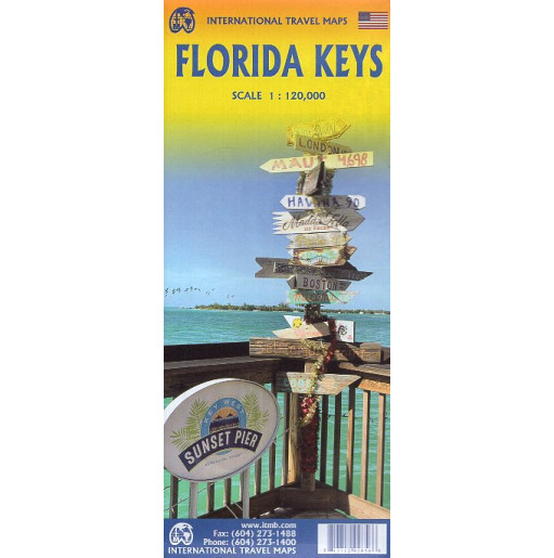 Florida Keys. Travel Maps. 1:120000