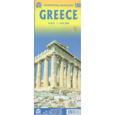Greece. Travel Maps. 1:625000