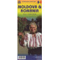 Moldova & Romania. Travel Map. 1:445000. 1:850000