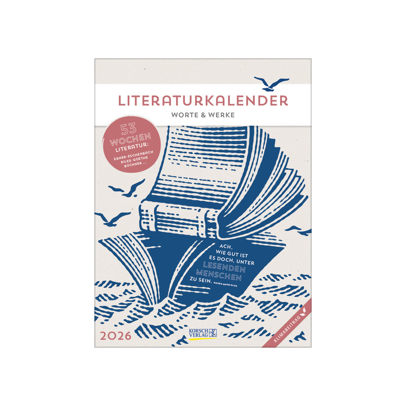 Literaturkalender 2026