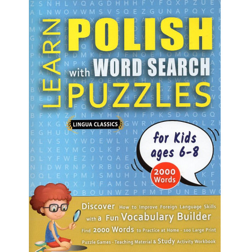 Learn Polish With Word Search Puzzles For Kids 6 - 8