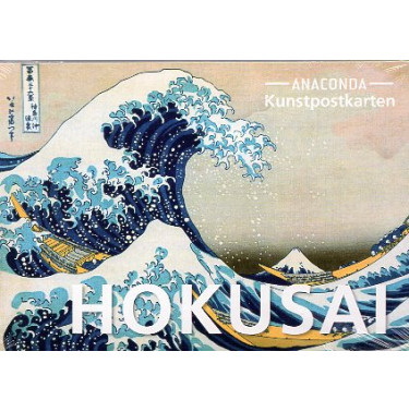 Postkarten-Set Hokusai: 18 Kunstpostkarten
