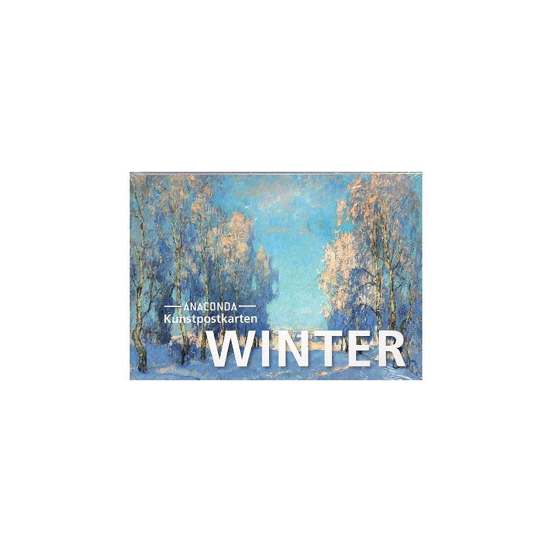 Postkarten-Set Winter: 18 Kunstpostkarten