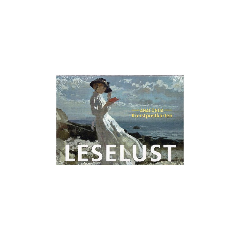 Postkarten-Set Leselust: 18 Kunstpostkarten