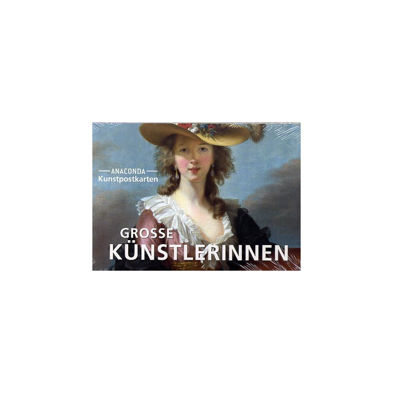 Postkarten-Set Grosse Kunsterinnen: 18 Kunstpostkarten