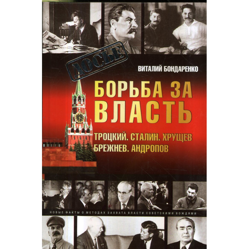 Bor'ba za vlast'. Trotskii. Stalin. Khrushchev. Brezhnev. Andropov