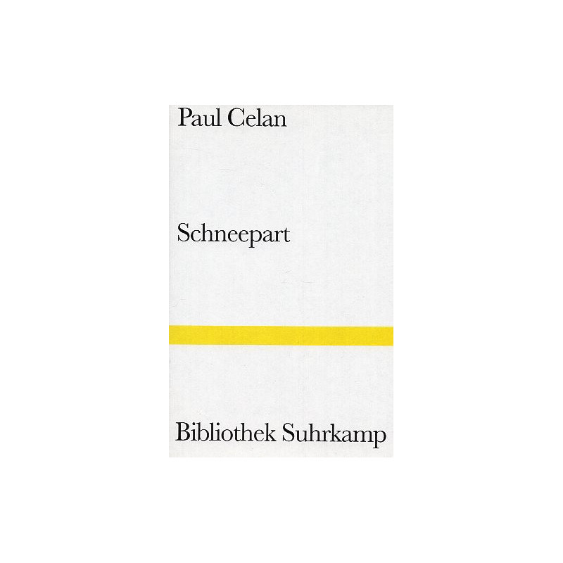 Schneepart. Gedichte [Snow part. Poems]