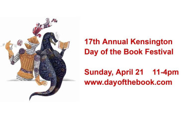 Save the Date!  Kensington Day of the Book Festival, April 21st, 2024