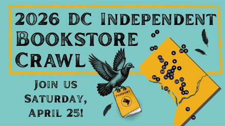 Join us for the 2026 DC Indie Bookstore Crawl April 25th!
